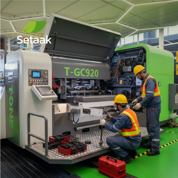 نگهداری و سرویس دوره‌ای ماشین‌آلات چاپ و بسته‌بندی