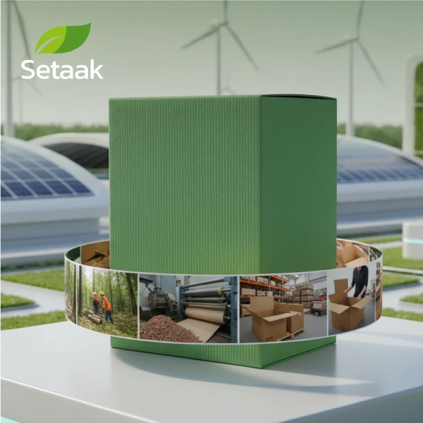 چرخه عمر کارتن: از جنگل تا بازیافت